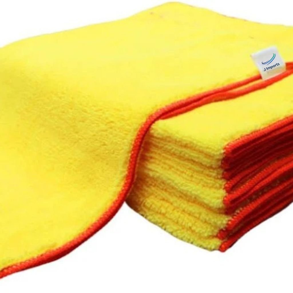 Toalha Amarela Costura laranja 300GSM e 350 GSM 3