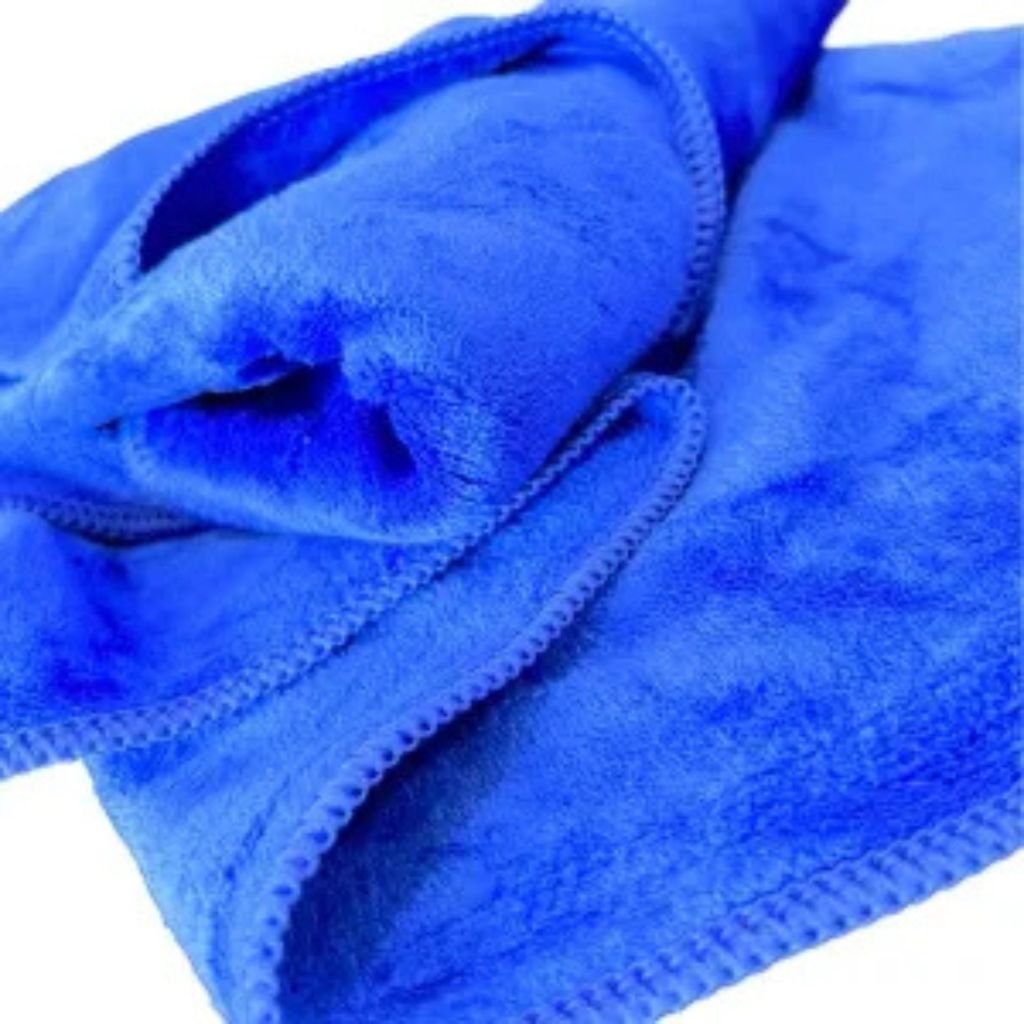 Toalha de Secagem Azul com Logo 400 gsm 50x90 cm 2