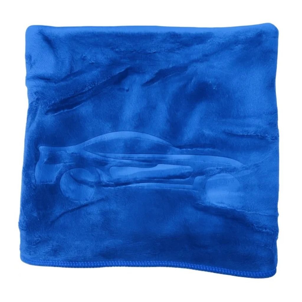 Toalha de Secagem Azul com Logo 400 gsm 50x90 cm 4