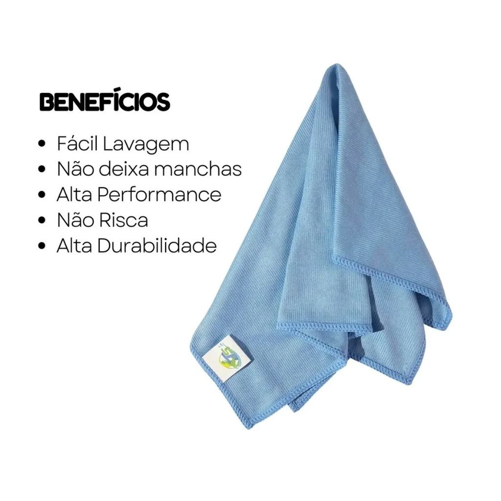 Toalha de Vidro 40x40 230 GSM